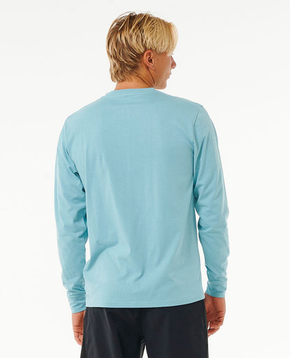 Icons Of Surf UPF LS - dusty blue