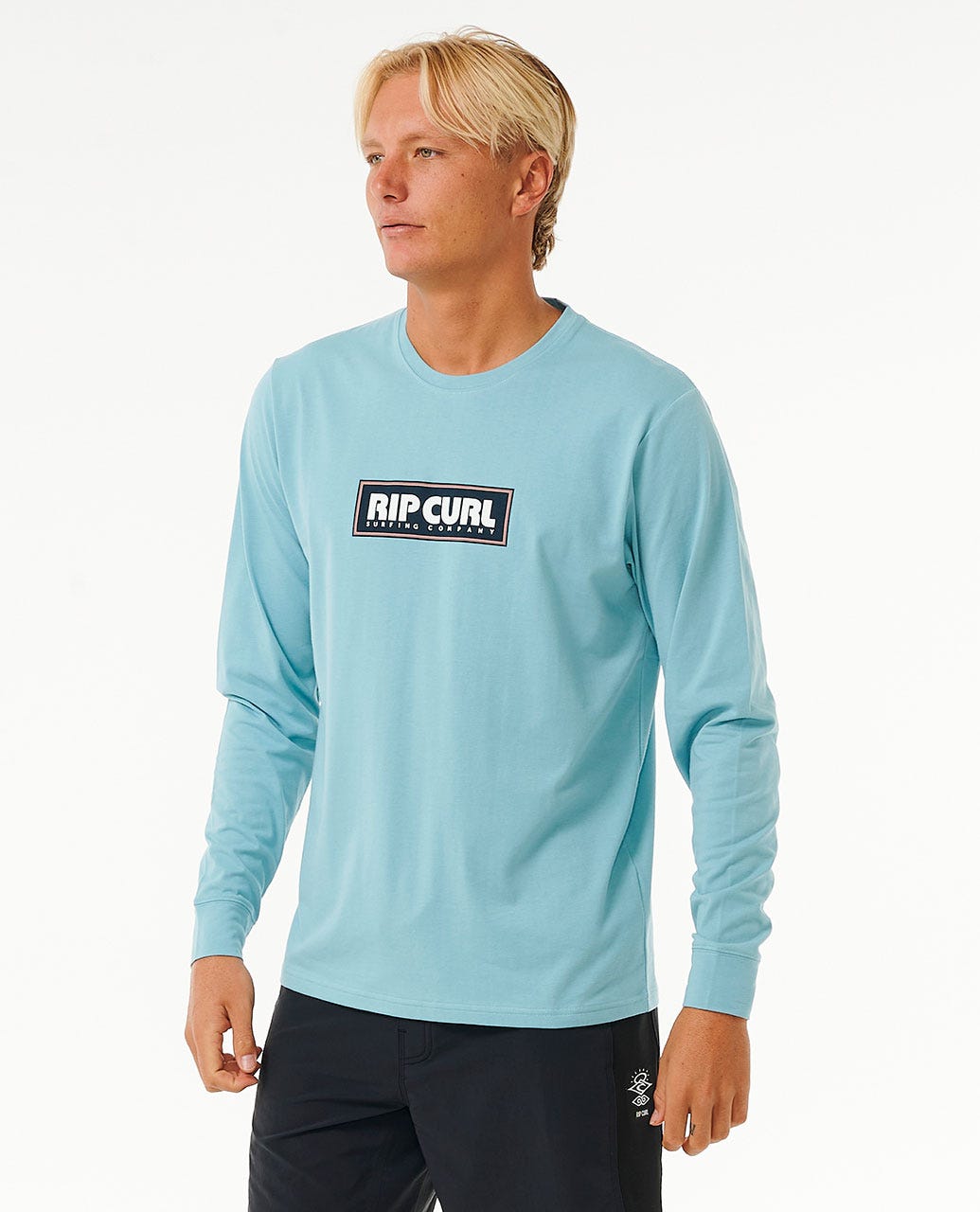 Icons Of Surf UPF LS - dusty blue