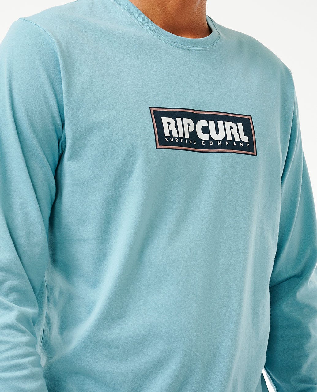 Icons Of Surf UPF LS - dusty blue