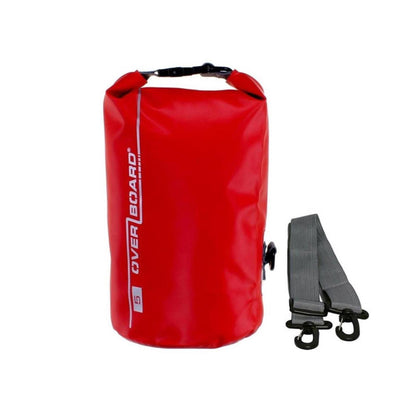 OverBoard wasserdichter Packsack 5 Liter Rot