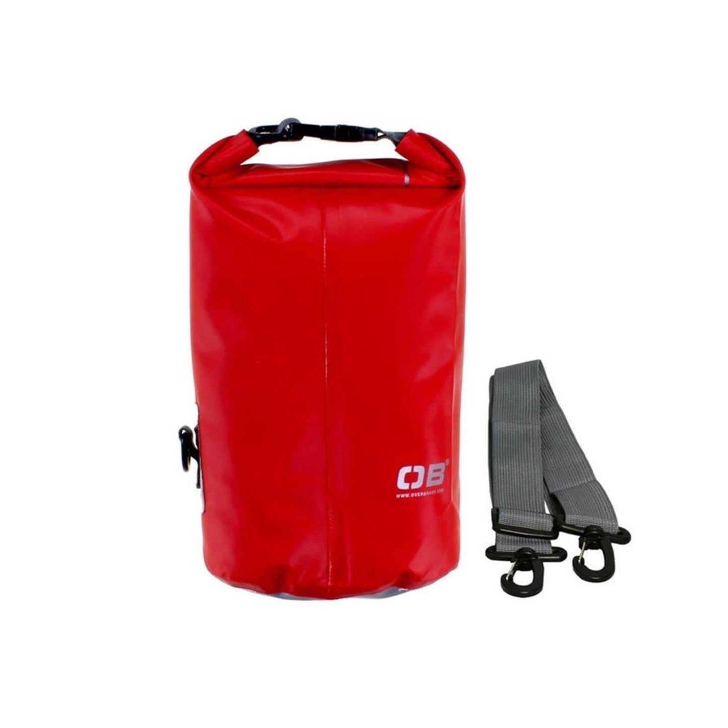 OverBoard wasserdichter Packsack 5 Liter Rot