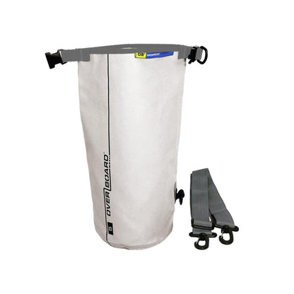 OverBoard wasserdichter Packsack 5 Liter Weiss