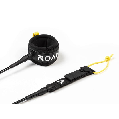 ROAM Surfboard Leash Big Wave SUP 8.0  8mm Schwarz