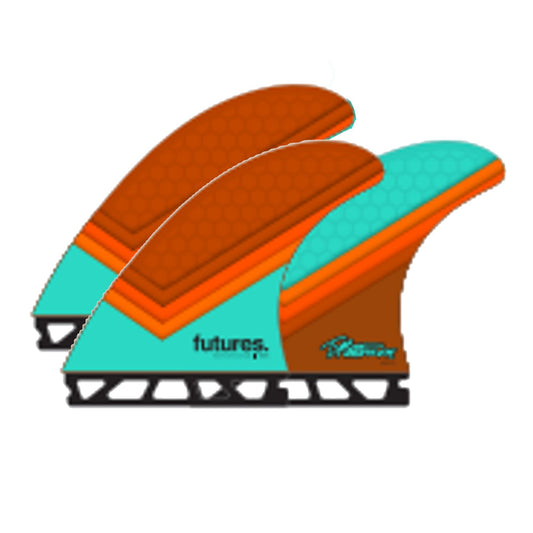 FUTURES Thruster Fin Set Timmy Patterson TP1 L