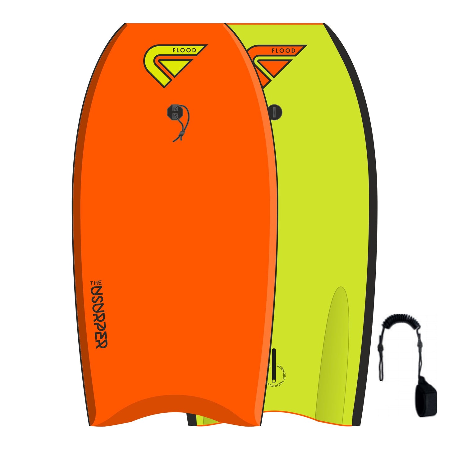 FLOOD Bodyboard Usurper 42 Orange