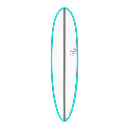 Surfboard TORQ Epoxy TET CS 7.6 Fun Carbon Blau