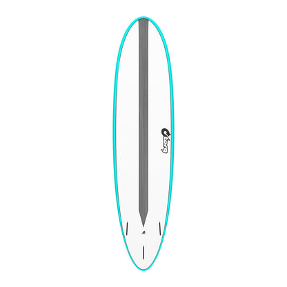 Surfboard TORQ Epoxy TET CS 7.6 Fun Carbon Blau