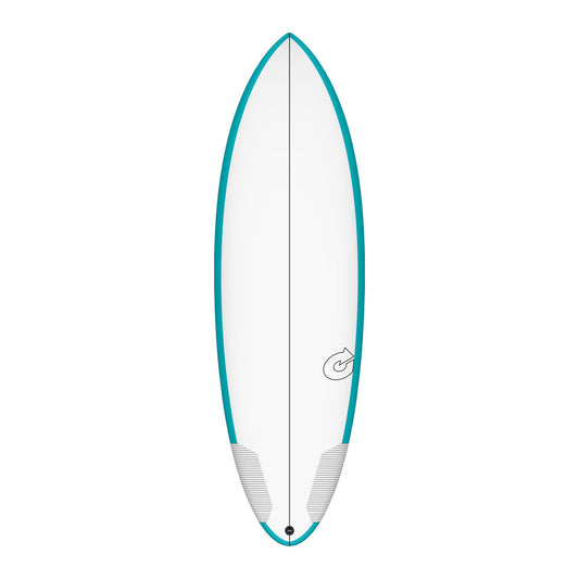 Surfboard TORQ TEC Multiplier 7.4 Rail Türkis