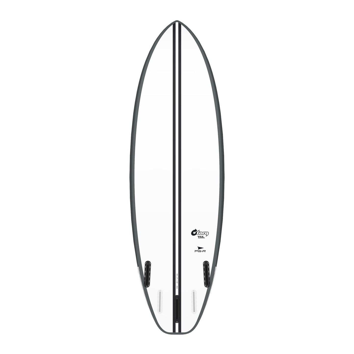 Surfboard TORQ TEC PG-R 5.8 Rail Grau