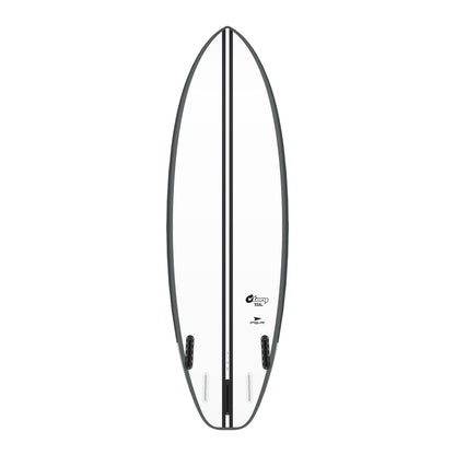 Surfboard TORQ TEC PG-R 5.8 Rail Grau