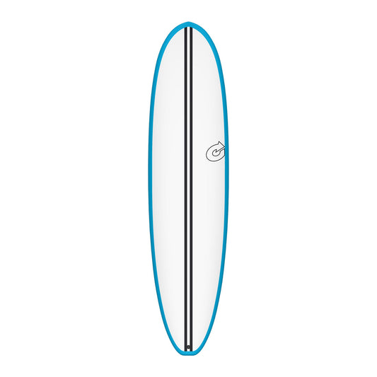 Surfboard TORQ TEC V+ 7.0 Rail Blau