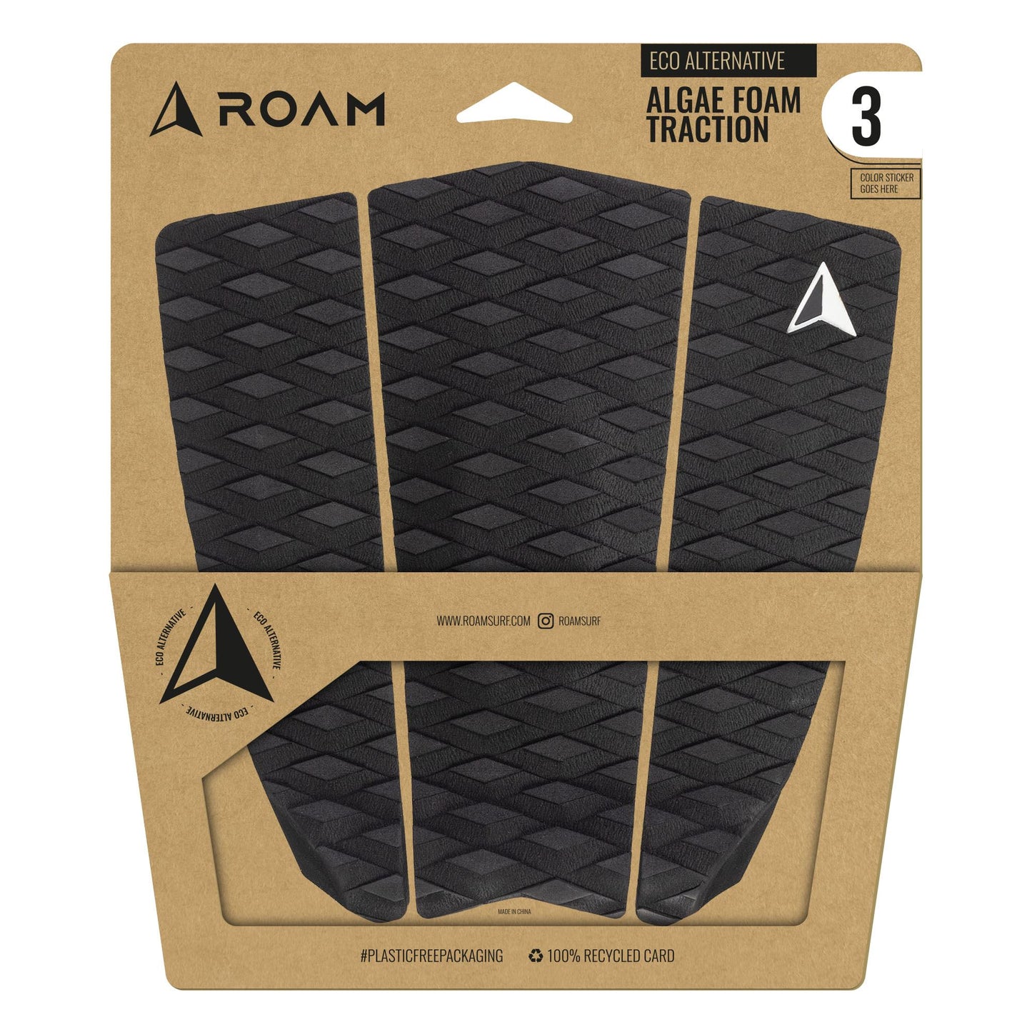 ROAM Footpad ECO Algae Traction Pad 3-tlg Sand