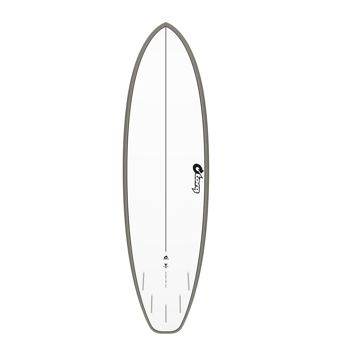 Surfboard TORQ TEC-HD BigBoy23 6.10 Graphite Rail