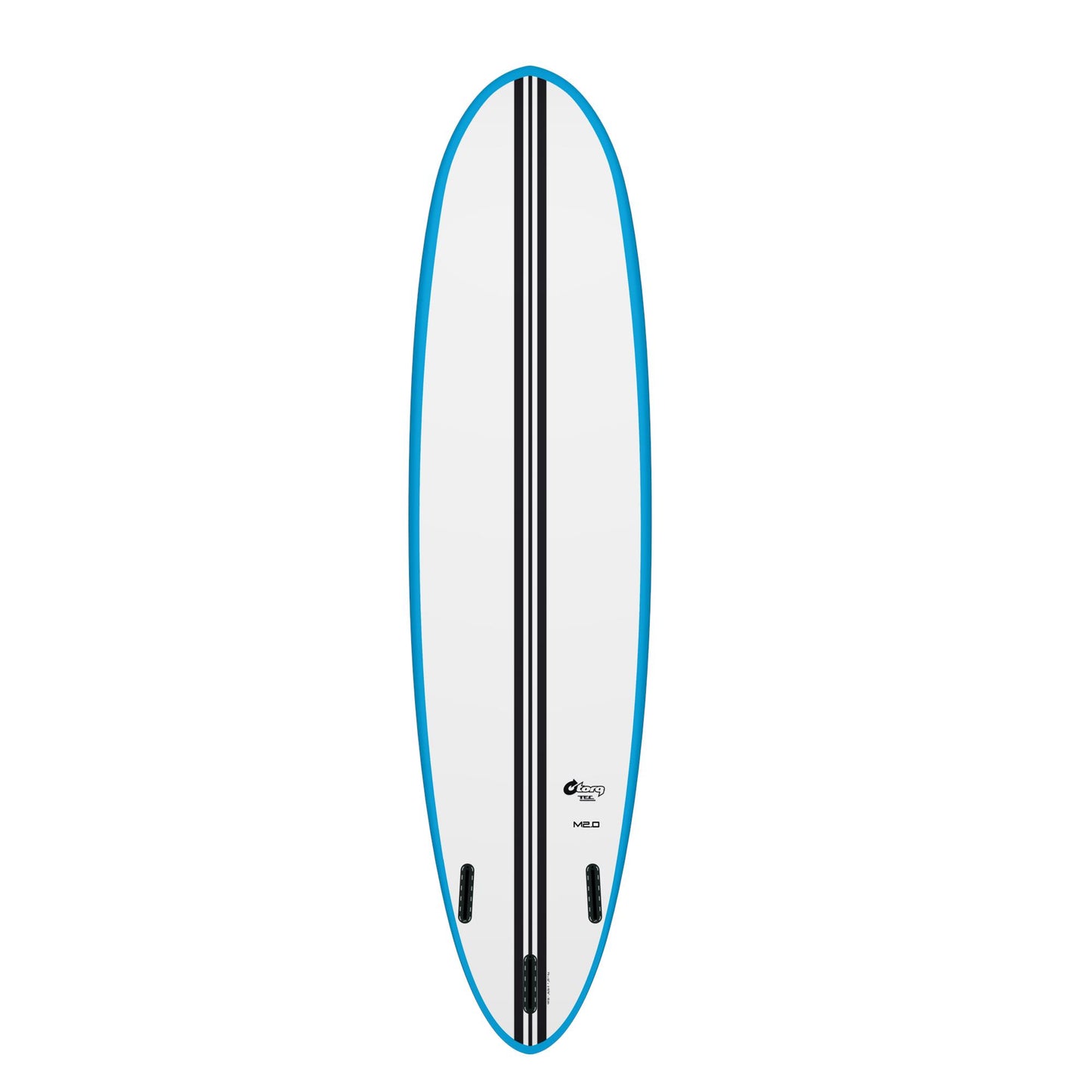 Surfboard TORQ TEC M2.0 7.6 Blaue Rail