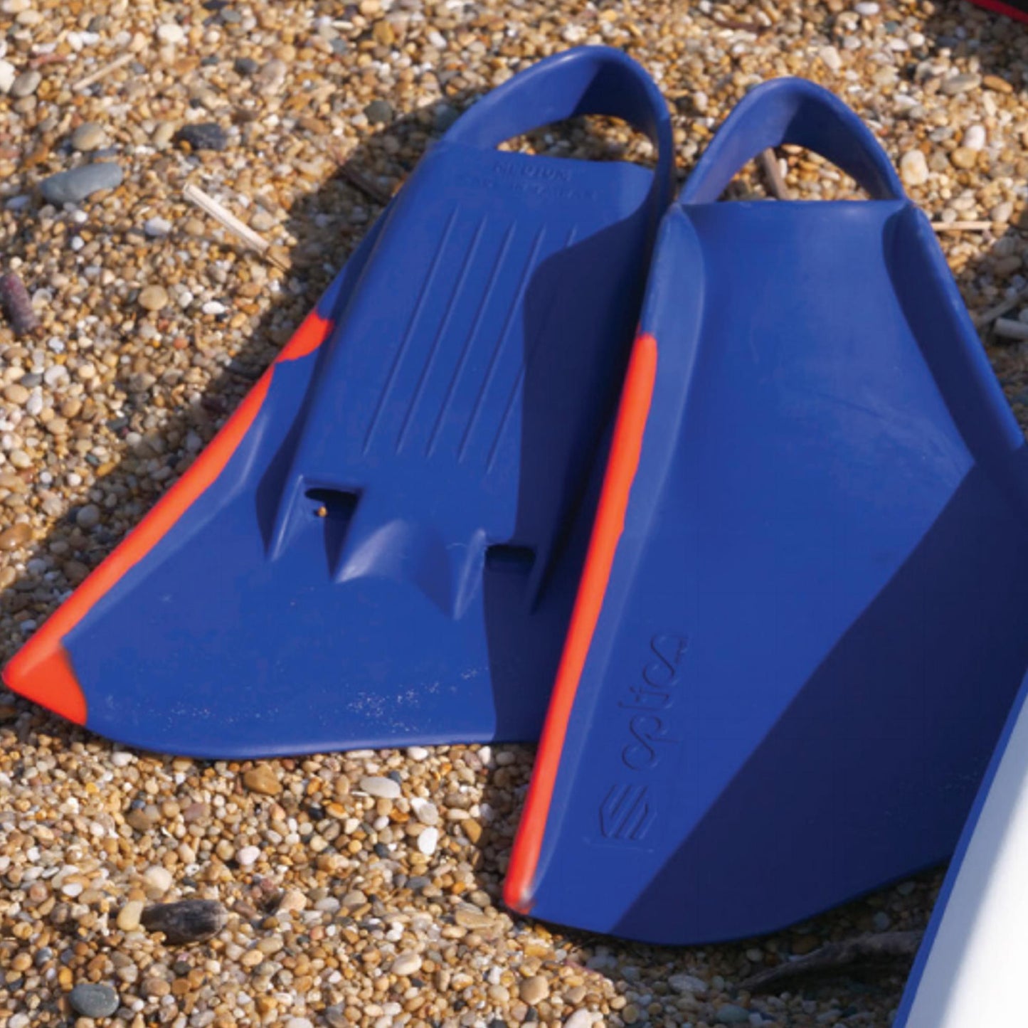 Bodyboard Flossen OPTION  MK2 XL 47-49 Blau Rot