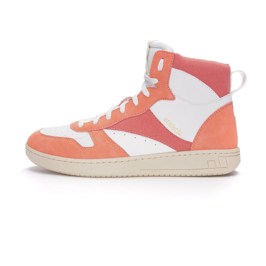 Carl Hi Cut - bleached orange-just white