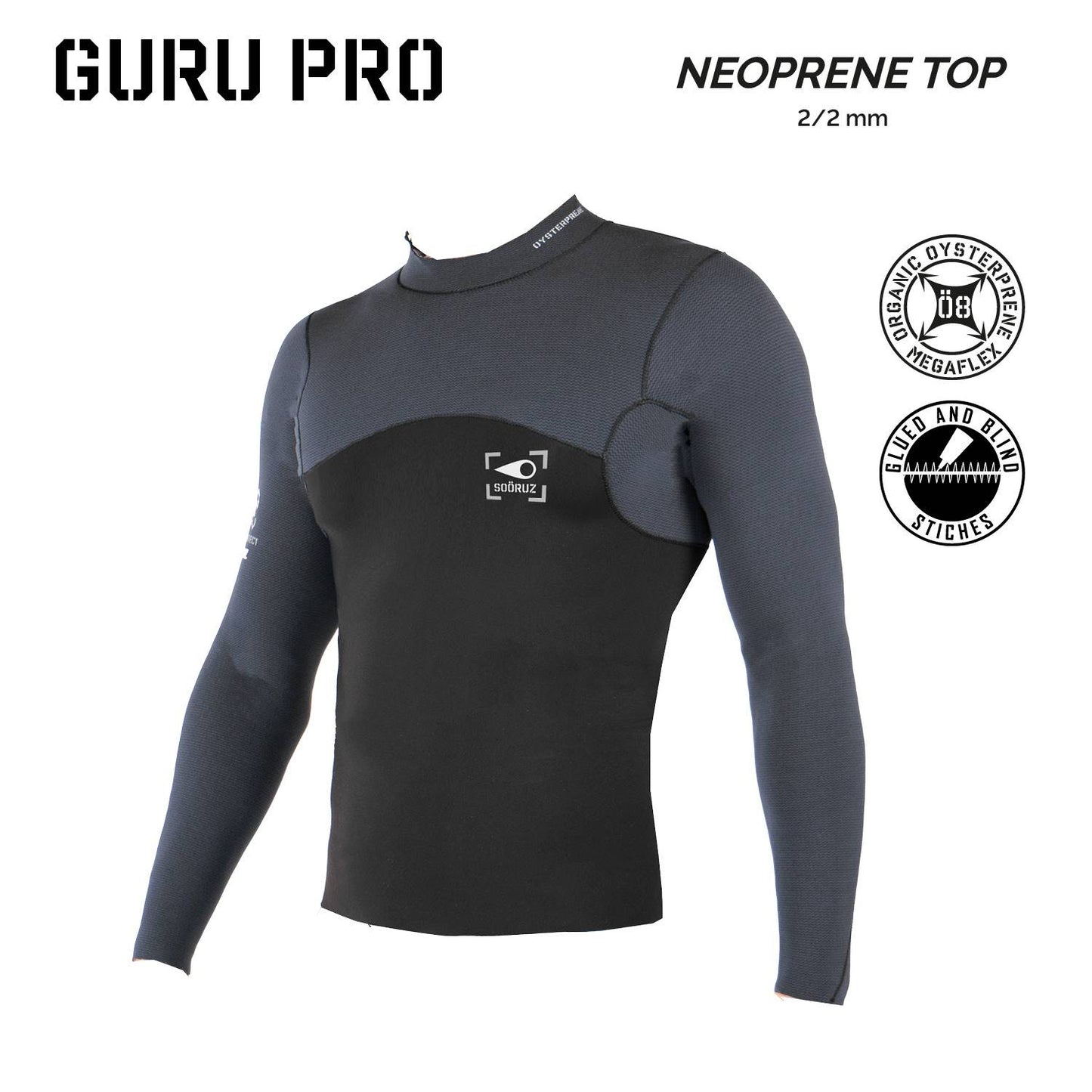 Soöruz Top Men 2/2 LS GURU - ORGANIC OYSTERPRENE