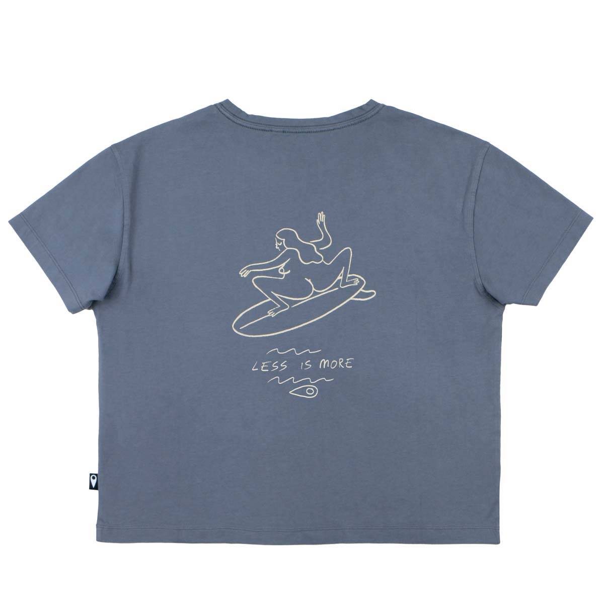 T-shirt Loose Bio Glacier - slate