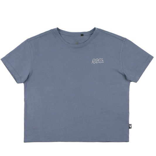 T-shirt Loose Bio Glacier - slate