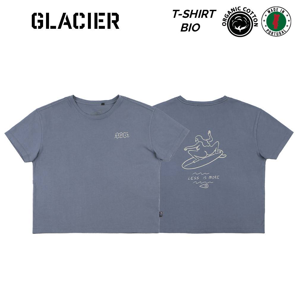 T-shirt Loose Bio Glacier - slate