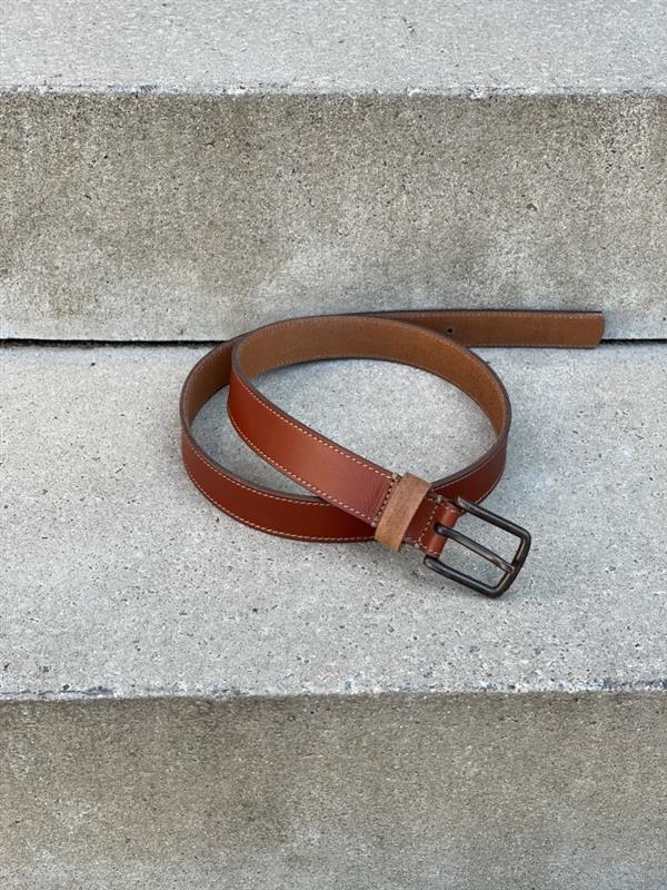 Texas Leather Belt  - tan