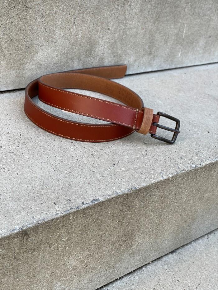 Texas Leather Belt  - tan