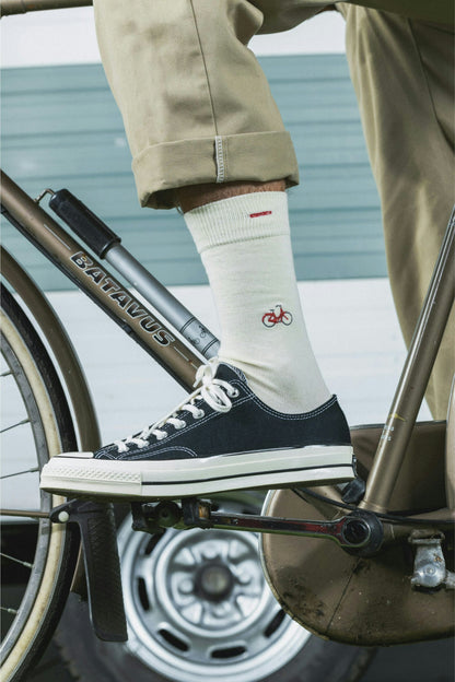 Socks Bike - undyed