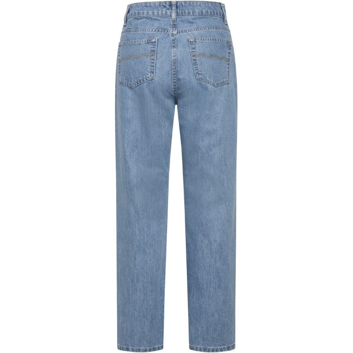 Rubi Denim Pant - light blue stonewash