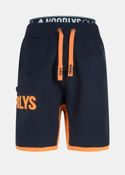 Short SUNDAG Navy/Tangerine