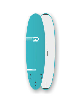 GO Softboard School Surfboard 7.6 wide body Grün