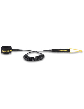 Sup Coiled Ankle Leash 10 x 3/16 - black