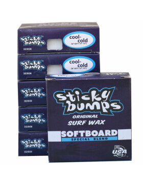 Sticky Bumps - Softboard Wax cool-cold - 19°C und...