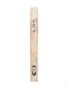 Longboard Wall Display Rack - timber