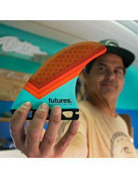 FUTURES Thruster Fin Set Timmy Patterson TP1 L