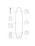 ROAM Boardbag Surfboard Daylight Long PLUS 9.2