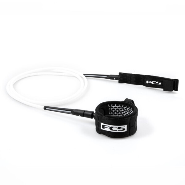 FCS Essential Leash Comp - white-black - 5