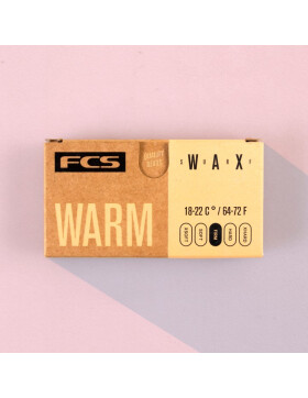 FCS Surf Wax - warm - 18-22 C