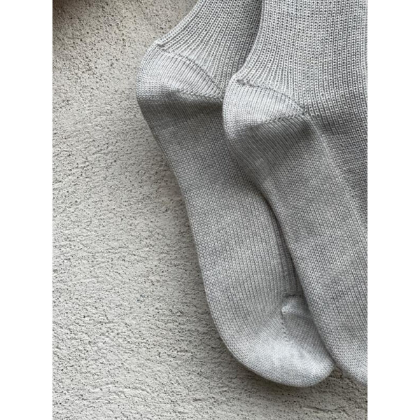 Light Merino Socke - pastel grey