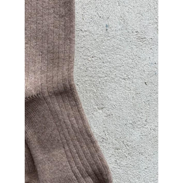 Woll Socke - sand - 35-38