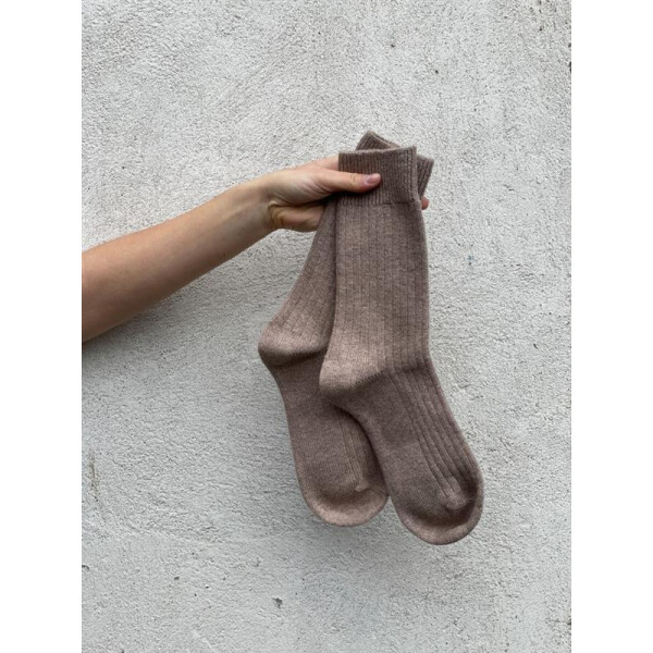 Woll Socke - sand - 42-45