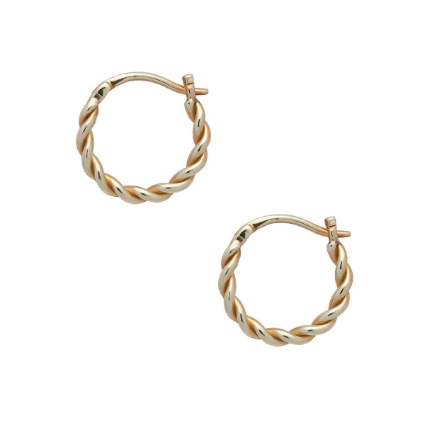 Twisted Earring Gold