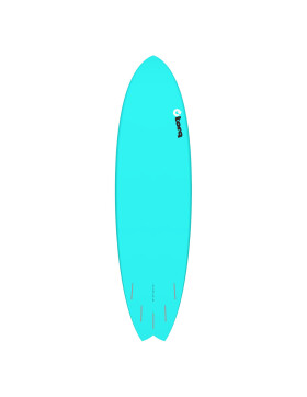 Surfboard TORQ Epoxy TET 6.10 MOD Fish Blau Pinlin