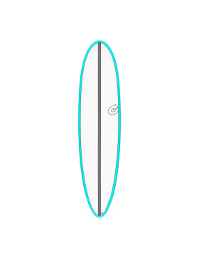 Surfboard TORQ Epoxy TET CS 7.6 Fun Carbon Blau