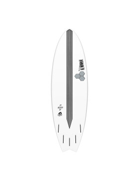 Surfboard CHANNEL ISLANDS X-lite2 PodMod 6.2 weiss