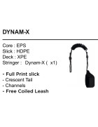 FLOOD Bodyboard Dynamx Stringer 41 Gelb Palm II