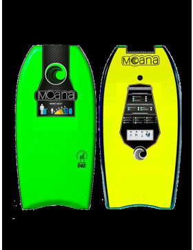 Moana - Bodyboard One - 36 - green-yellow