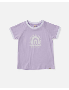 By The Sea Ringer Tee Girl - lilac