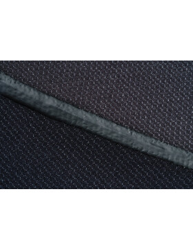 Wired 5-4 mm LQS CZ Hooded - black x-saffron