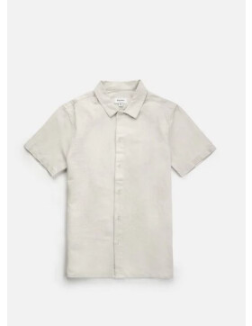 Classic Linen SS Shirt - sand