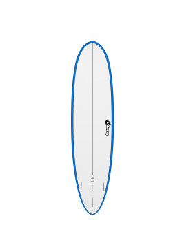 Surfboard TORQ TEC-HD M2.0 8.2 Blaue Rail
